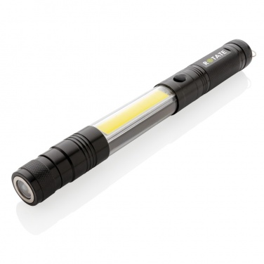 Logo trade business gifts image of: Large telescopic light with COB