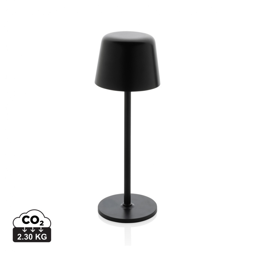 Logotrade corporate gifts photo of: Zenic RCS recycled plastic USB re-chargable table lamp