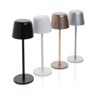 Logotrade corporate gift picture of: Zenic RCS recycled plastic USB re-chargable table lamp