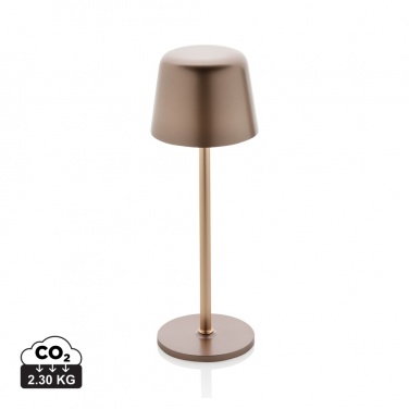 Logotrade corporate gift picture of: Zenic RCS recycled plastic USB re-chargable table lamp