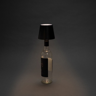 Logo trade corporate gift photo of: BottleGlow RCS recycled plastic bottle lamp