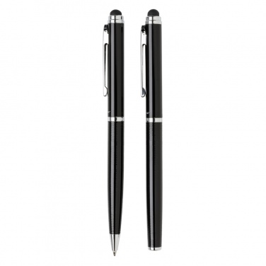 Logo trade promotional merchandise photo of: Swiss Peak deluxe pen set