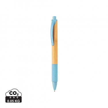 Logotrade promotional product picture of: Bamboo & wheat straw pen