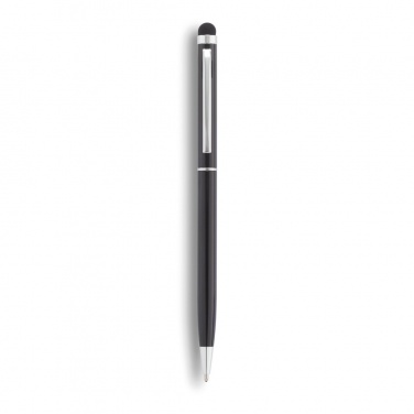 Logo trade promotional merchandise photo of: Thin metal stylus pen