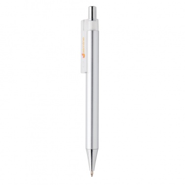 Logo trade promotional item photo of: X8 metallic pen