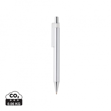 Logo trade promotional giveaways picture of: X8 metallic pen