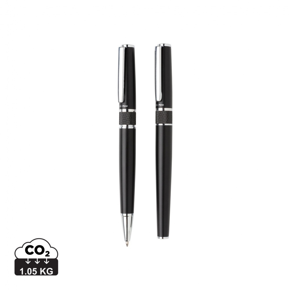 Logo trade promotional gift photo of: Swiss Peak deluxe pen set