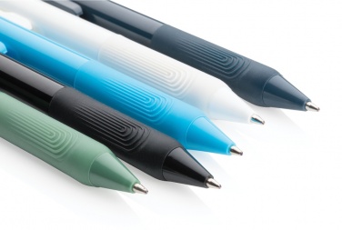 Logo trade promotional gift photo of: X9 solid pen with silicone grip