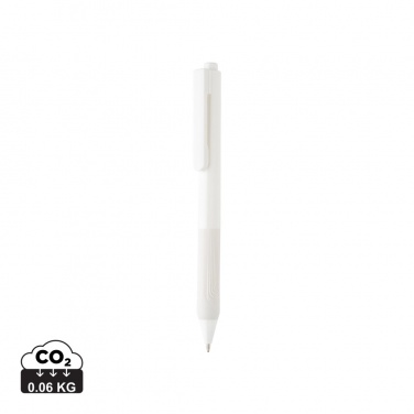 Logo trade business gift photo of: X9 solid pen with silicone grip