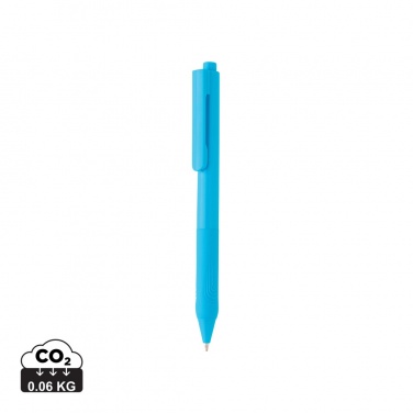 Logotrade corporate gift image of: X9 solid pen with silicone grip