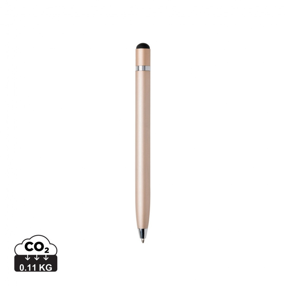 Logo trade promotional items picture of: Simplistic metal pen