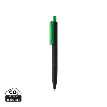 Logotrade promotional merchandise photo of: X3 black smooth touch pen