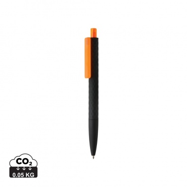 Logotrade promotional gift picture of: X3 black smooth touch pen