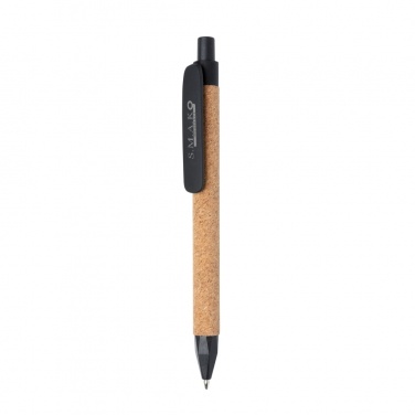 Logo trade corporate gift photo of: Write wheatstraw and cork pen