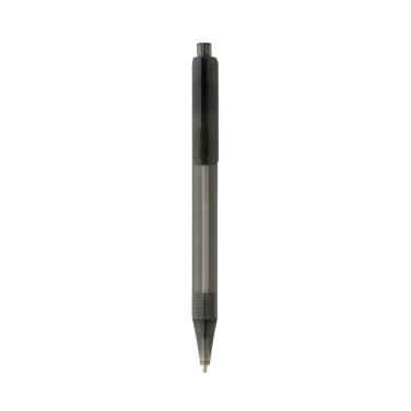 Logo trade corporate gift photo of: GRS RPET X8 transparent pen