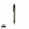 GRS RPET X8 transparent pen, black