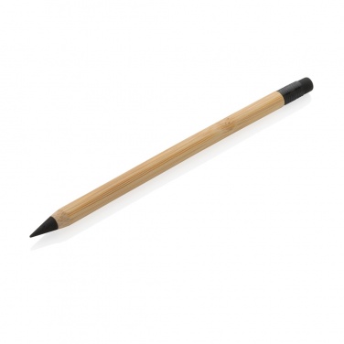 Logo trade promotional products picture of: Bamboo infinity pencil with eraser