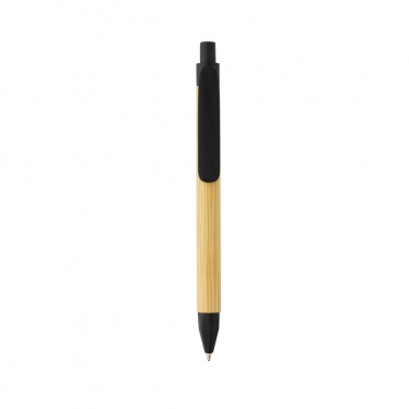 Logotrade promotional merchandise picture of: Write responsible recycled paper barrel pen