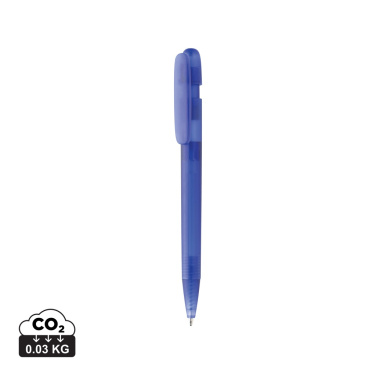 Logo trade corporate gift photo of: Devin GRS certified RABS pen transparent