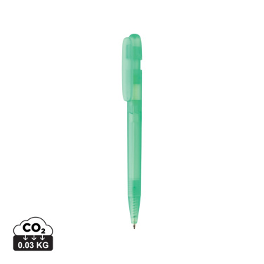 Logotrade business gift image of: Devin GRS certified RABS pen transparent