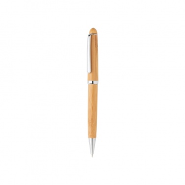 Logo trade business gifts image of: Bamboo pen in box