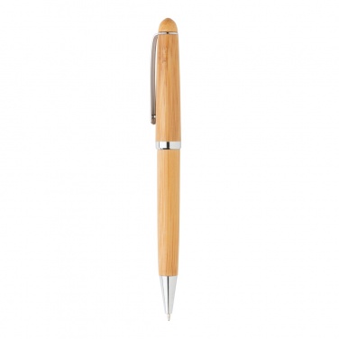 Logo trade business gift photo of: Bamboo pen in box