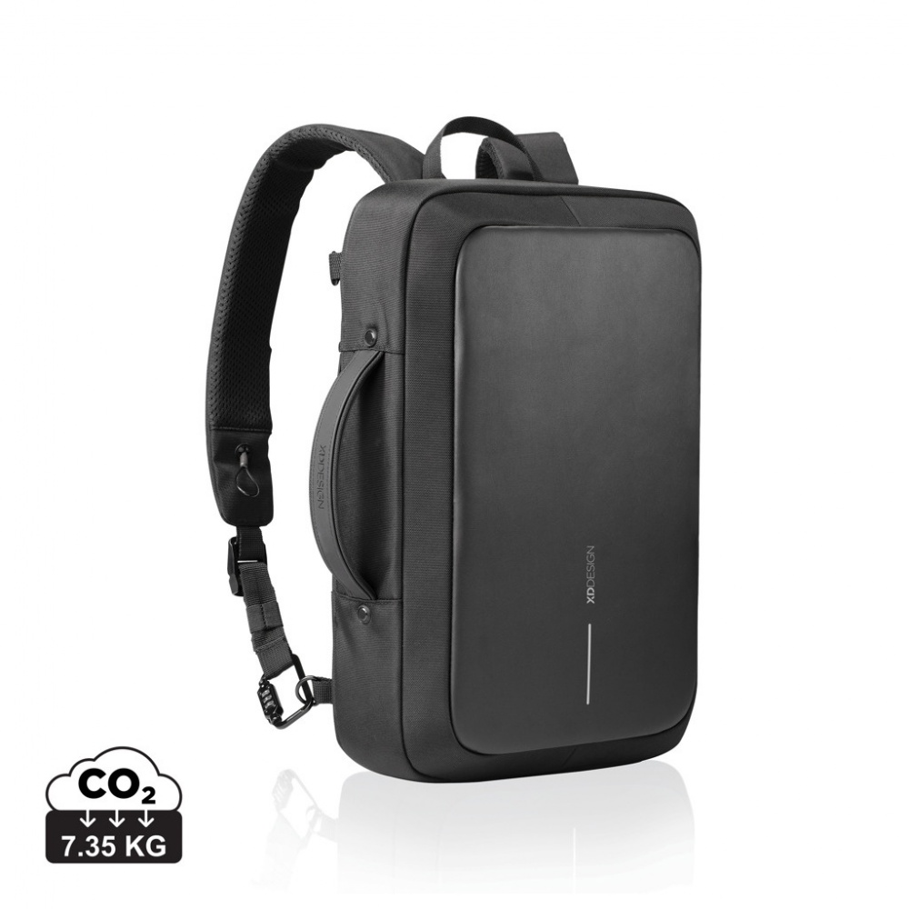 Logo trade promotional products image of: Bobby Bizz 2.0 anti-theft backpack & briefcase