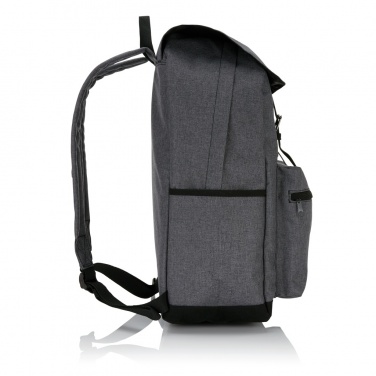 Logotrade advertising products photo of: Laptop backpack with magnetic buckle straps