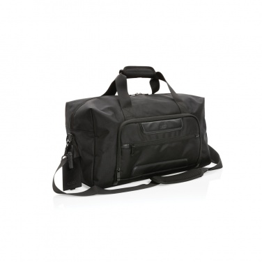 Logo trade corporate gifts image of: Swiss Peak AWARE™ RPET Voyager weekend bag