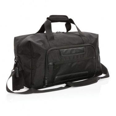 Logo trade promotional item photo of: Swiss Peak AWARE™ RPET Voyager weekend bag