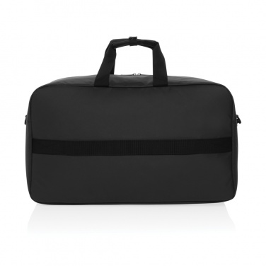 Logo trade promotional giveaway photo of: Armond AWARE™ RPET weekend duffel bag