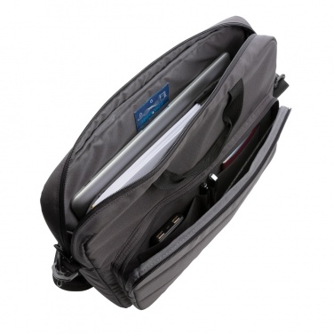 Logotrade promotional product image of: Impact AWARE™ RPET 15.6" laptop bag