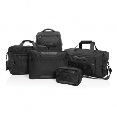 Logotrade corporate gift image of: Swiss Peak AWARE™ RPET Voyager 15.6" laptop bag