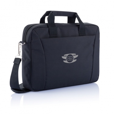 Logo trade promotional gift photo of: 15.4” exhibition laptop bag PVC free