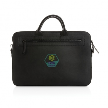 Logo trade advertising products picture of: Swiss Peak GRS recycled PU 14 inch laptop bag