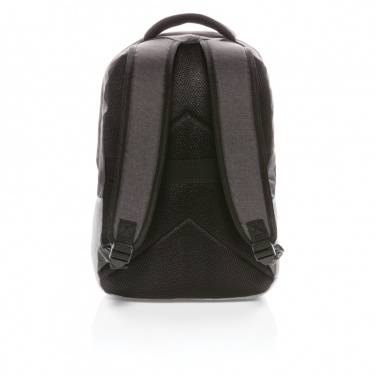 Logo trade promotional items picture of: Duo colour RPET 15.6" RFID laptop backpack PVC free