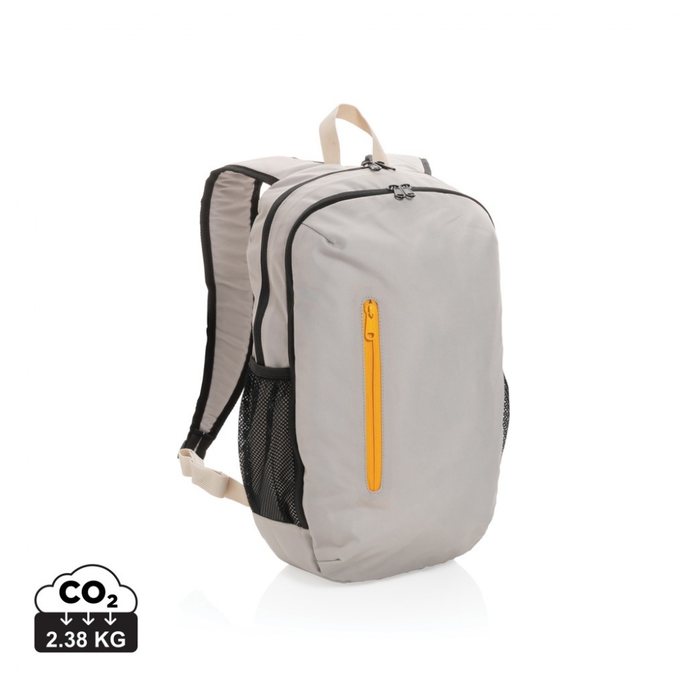 Logo trade promotional gifts image of: Impact AWARE™ 300D RPET casual backpack