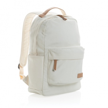 Logo trade promotional item photo of: Impact AWARE™ 16 oz. recycled canvas backpack