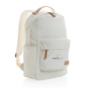 Logo trade promotional gifts picture of: Impact AWARE™ 16 oz. recycled canvas backpack