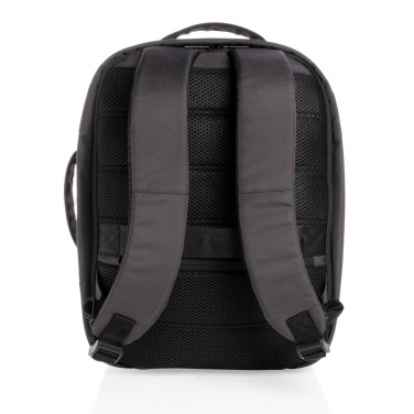 Logo trade promotional gift photo of: Impact AWARE™ RPET anti-theft 15.6" laptop backpack