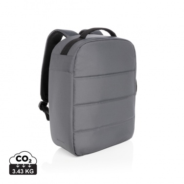 Logo trade promotional giveaway photo of: Impact AWARE™ RPET anti-theft 15.6" laptop backpack