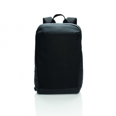 Logo trade promotional product photo of: Madrid anti-theft RFID USB laptop backpack PVC free