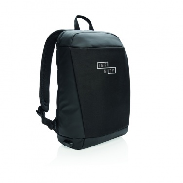 Logo trade advertising product photo of: Madrid anti-theft RFID USB laptop backpack PVC free