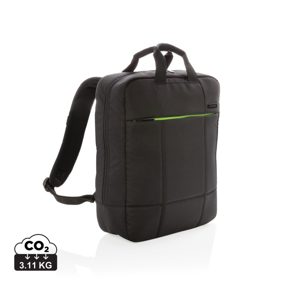 Logo trade advertising products image of: Soho business RPET 15.6" laptop backpack PVC free