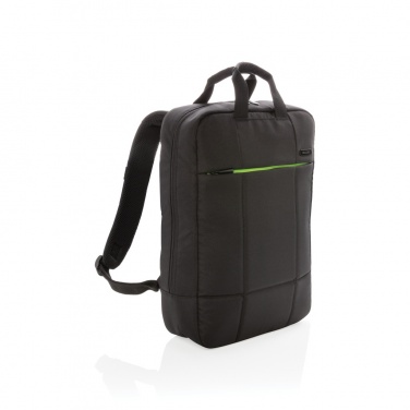 Logo trade promotional merchandise photo of: Soho business RPET 15.6" laptop backpack PVC free