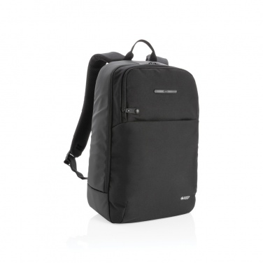 Logotrade promotional merchandise photo of: Swiss Peak laptop backpack with UV-C steriliser pocket