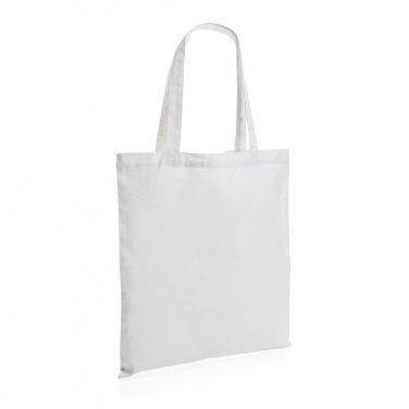 Logo trade business gift photo of: Impact AWARE™ Recycled cotton tote 145g