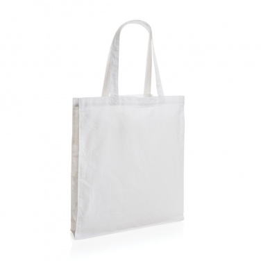 Logotrade promotional gift image of: Impact AWARE™ Recycled cotton tote w/bottom 145g