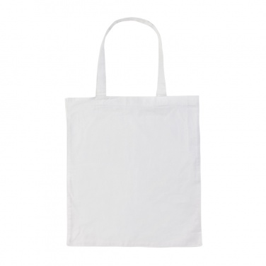 Logotrade advertising product picture of: Impact AWARE™ Recycled cotton tote w/bottom 145g