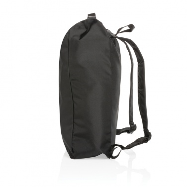 Logo trade promotional items image of: Impact AWARE™ RPET lightweight rolltop backpack